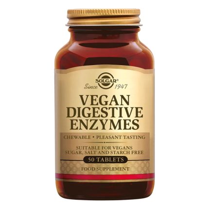 Solgar Vegan Digestive Enzymes 50 Comprimidos Mastigáveis