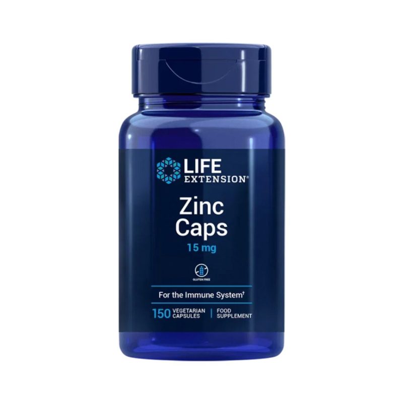 Life Extension Zinc Caps 15 mg 150 cápsulas
