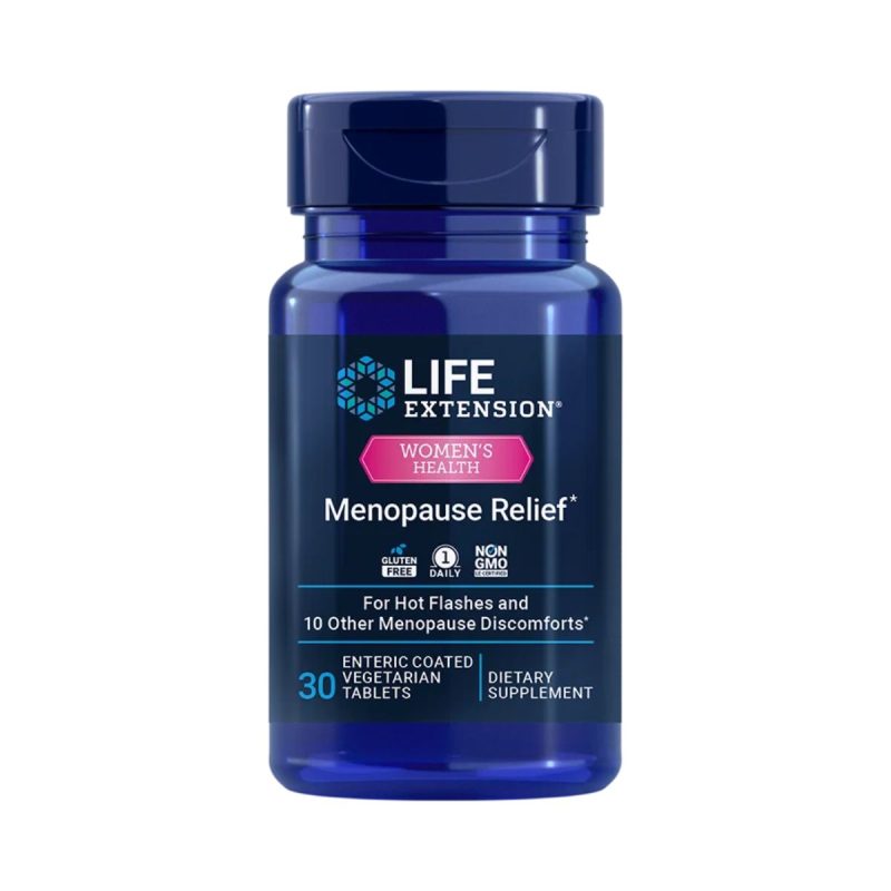 Life Extension Menopause Relief 30 comprimidos