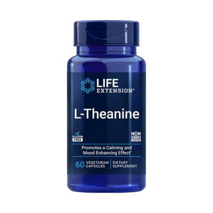 Life Extension L-Theanine 100 mg 60 cápsulas vegetais