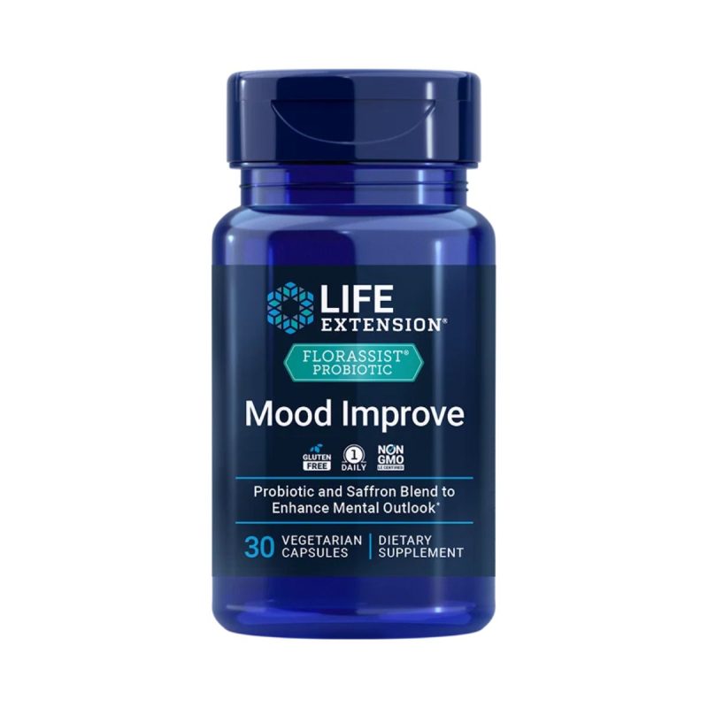 Life Extension FLORASSIST Probiotic Mood Improve 30 cápsulas