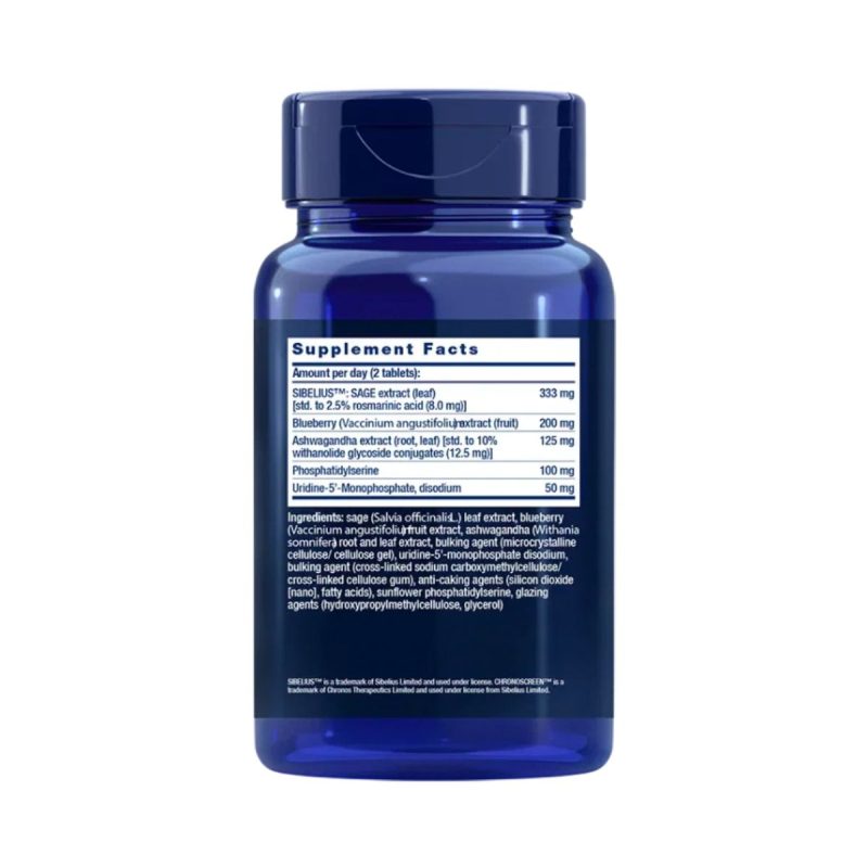Composição e ingredientes de Life Extension Cognitex Elite