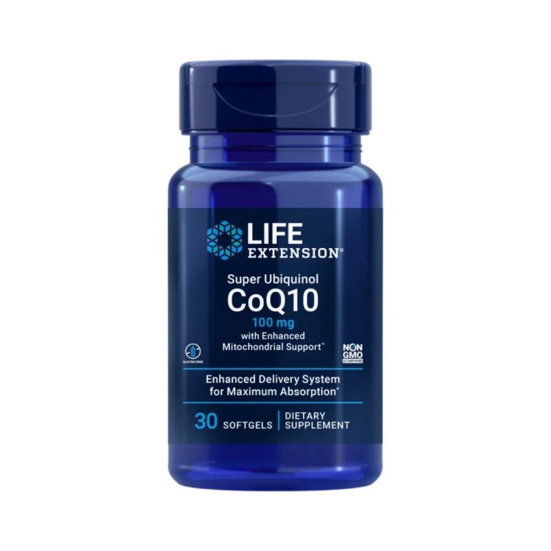 Life Extension Super Ubiquinol CoQ10 100 mg 30 softgels
